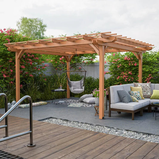 12x10 Outdoor Wood Pergola for Patio, Garden &amp; Climbing Plants: Complete Buying Guide