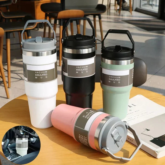 30 oz Stainless Steel Travel Tumbler with Handle &amp; Lid: Complete A-to-Z Guide for Car, Coffee, Sports &amp; Everyday Hydration